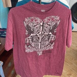TNT REVOULTIONARY design  Men's Maroon Graphic Tee